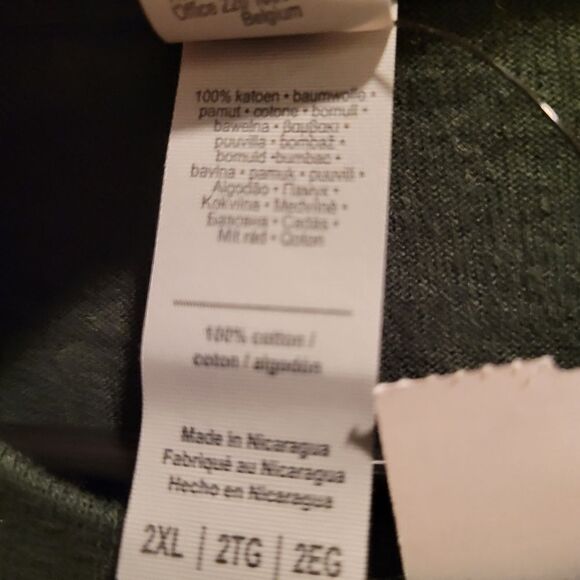 Dr. Seuss The Grinch Merry Grinchmas Long Sleeve Green Tee Shirt Cotton 2xl NWT - Picture 4 of 4